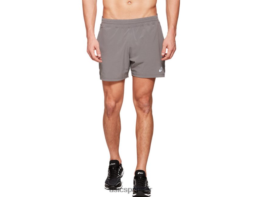 Hommes Asics fietro 5po court BXL8B22060 carbone