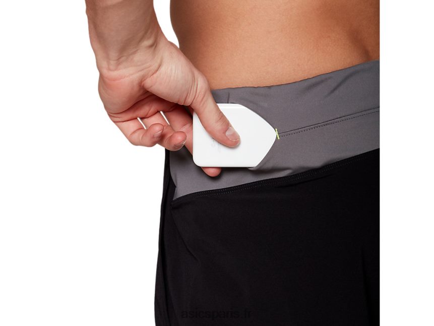 Hommes Asics fietro 7po court BXL8B22055 performance noir