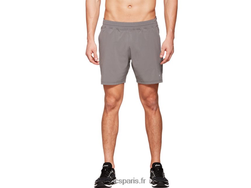 Hommes Asics fietro 7po court BXL8B22057 carbone