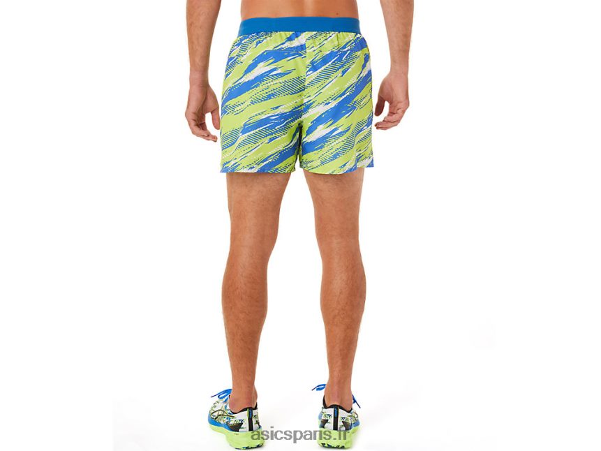 Hommes Asics injection de couleur courte BXL8B21425 danger vert