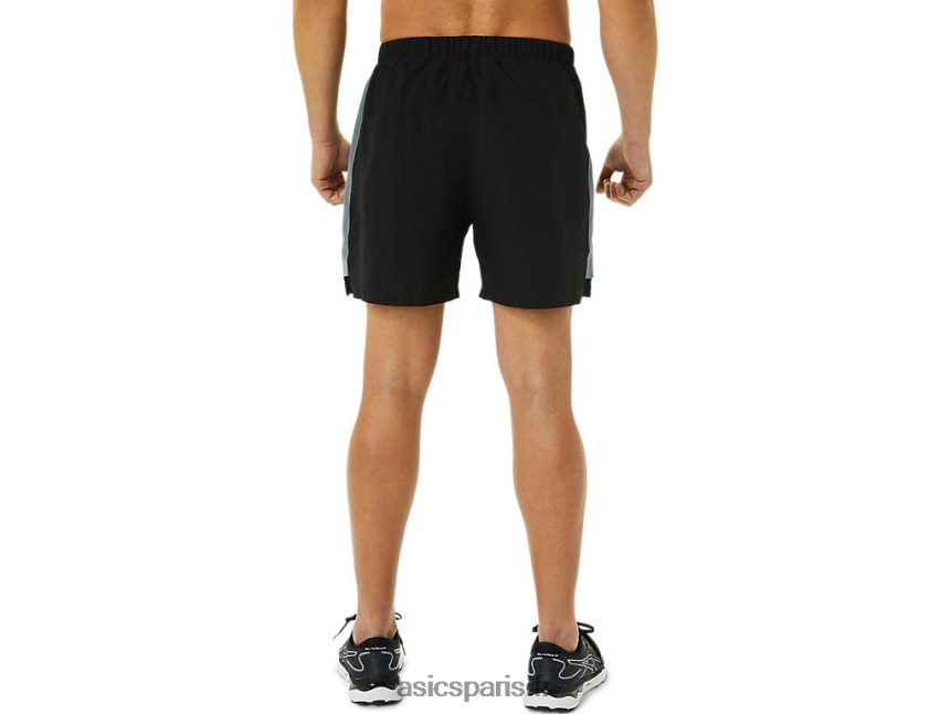 Hommes Asics prêt à l\'emploi 5 en bref BXL8B2937 performance noir