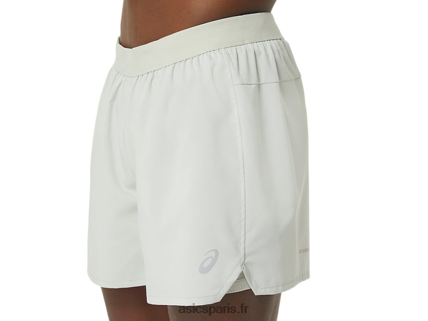 Hommes Asics route 2-n-1 5po court BXL8B2502 Sage de la lumière