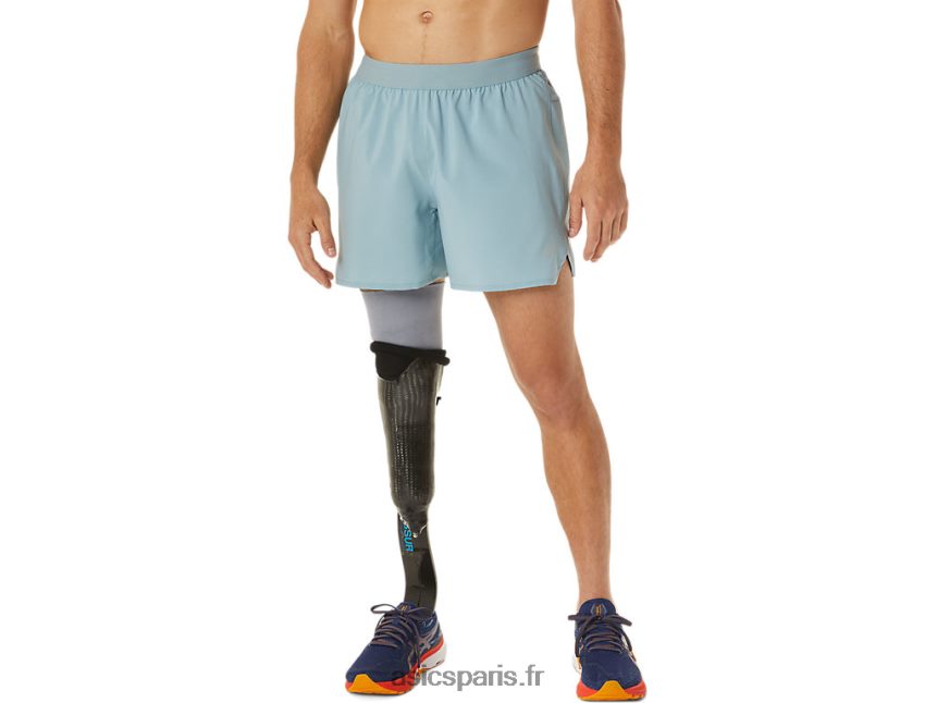 Hommes Asics route 5en bref BXL8B21054 acier léger