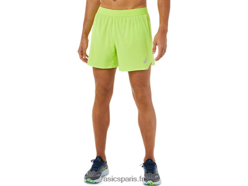Hommes Asics route 5en bref BXL8B21494 danger vert