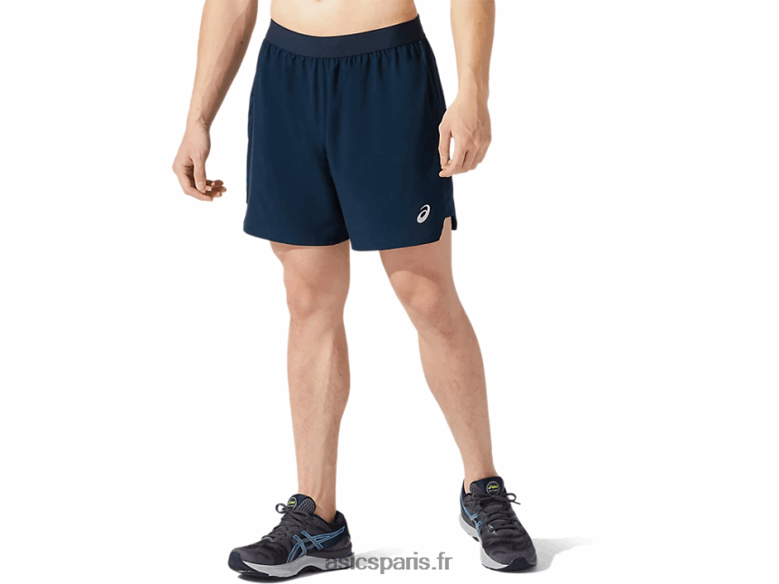 Hommes Asics route 7en bref BXL8B21956 bleu français