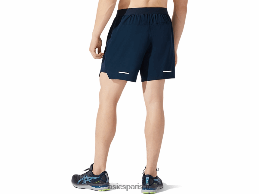 Hommes Asics route 7en bref BXL8B21956 bleu français