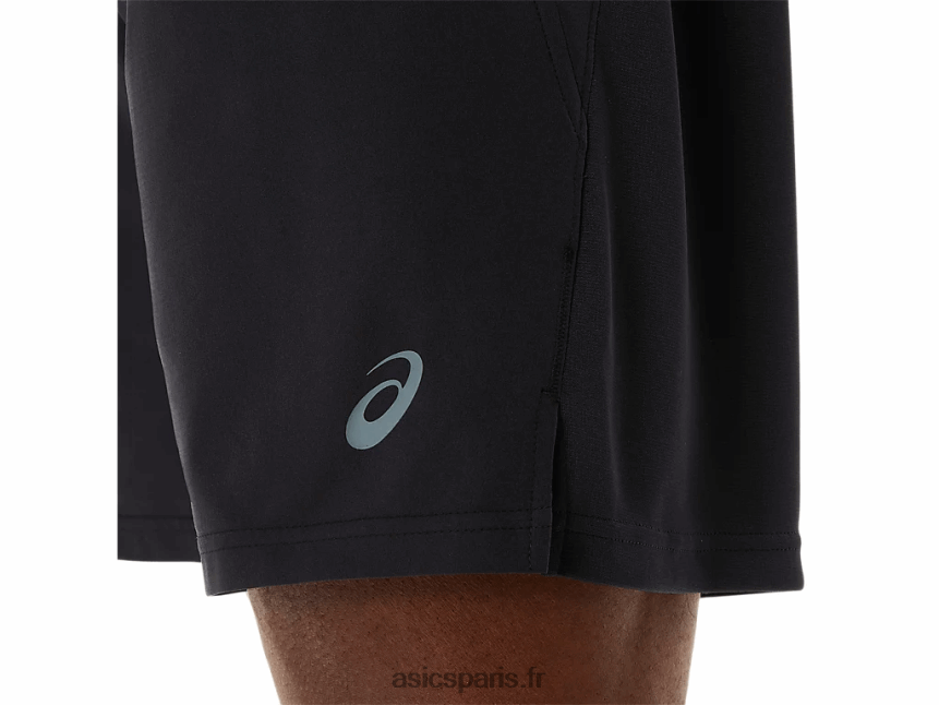 Hommes Asics short hybride 7 pouces BXL8B2122 performance noir