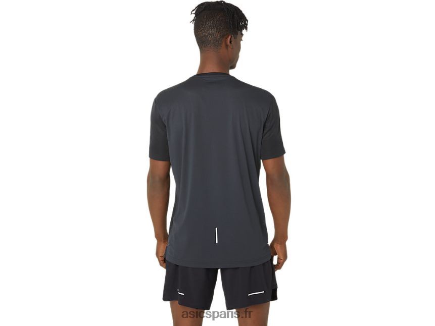 Hommes Asics haut à manches courtes en maille lite-show BXL8B2120 performance noir