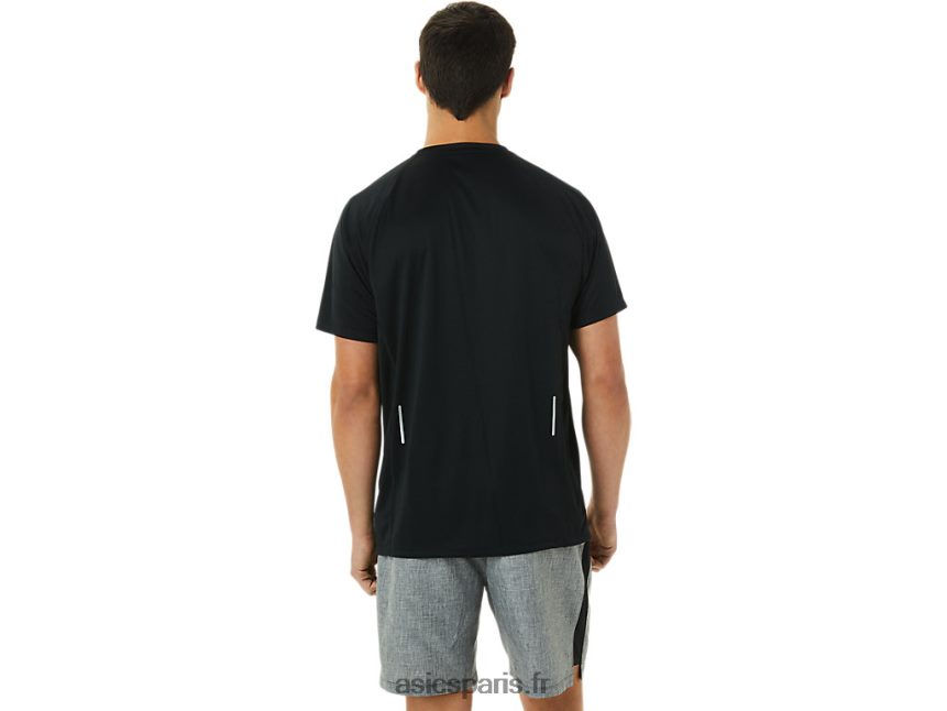 Hommes Asics manches courtes ready-set lyte BXL8B21417 performance noir