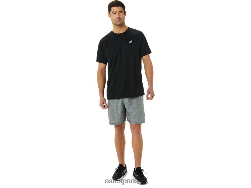 Hommes Asics manches courtes ready-set lyte BXL8B21417 performance noir