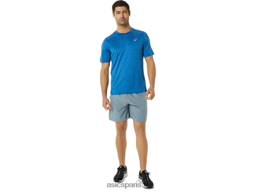 Hommes Asics pr lyte à manches courtes BXL8B21365 bruyère du lac
