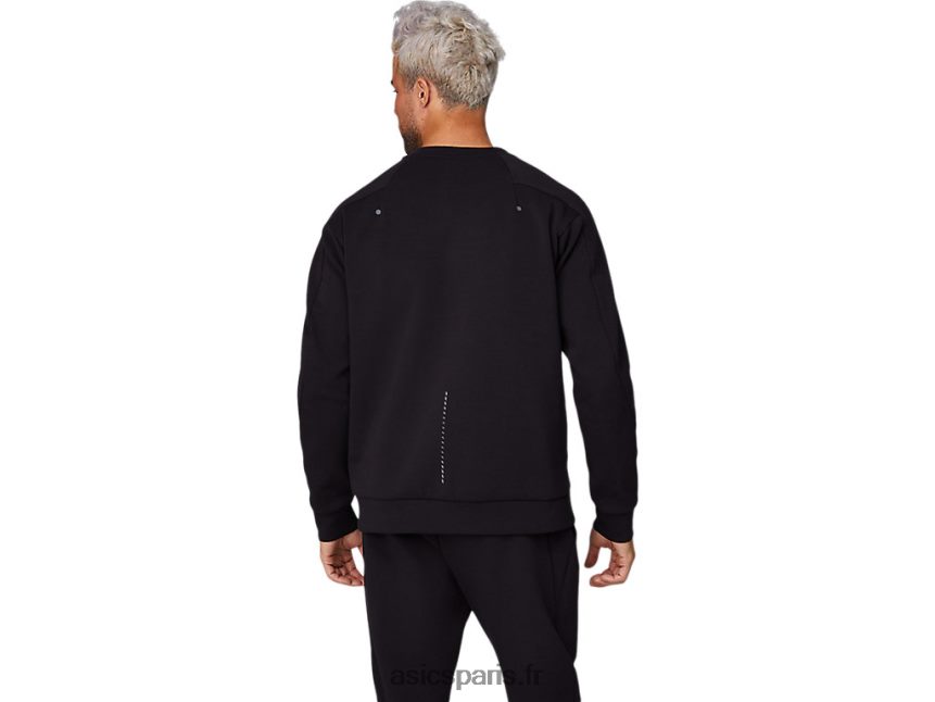 Hommes Asics équipe de tricot de mobilité BXL8B21667 performance noir