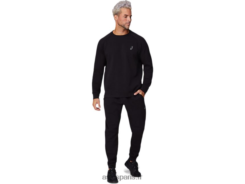 Hommes Asics équipe de tricot de mobilité BXL8B21667 performance noir