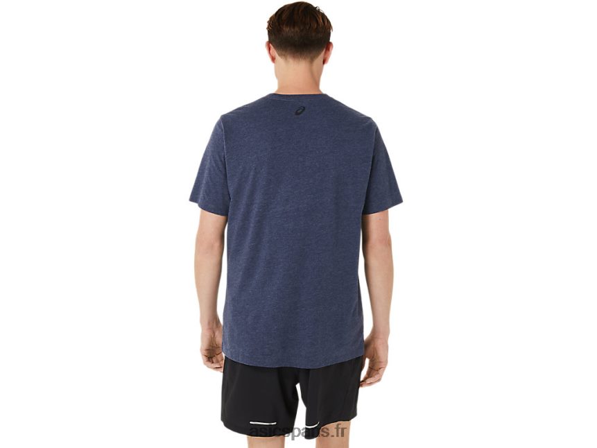 Hommes Asics spirale un tee d\'athlétisme BXL8B21263 bruyère caban