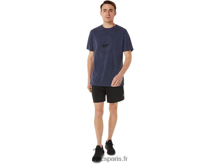 Hommes Asics spirale un tee d\'athlétisme BXL8B21263 bruyère caban
