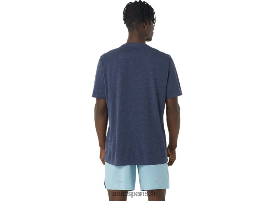 Hommes Asics t-shirt graphique de volley-ball BXL8B2865 bruyère caban