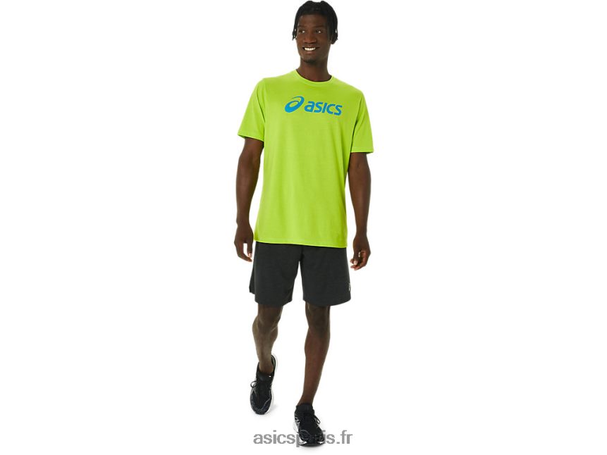 Hommes Asics t-shirt à logo à manches courtes xg BXL8B21121 le zeste de lime
