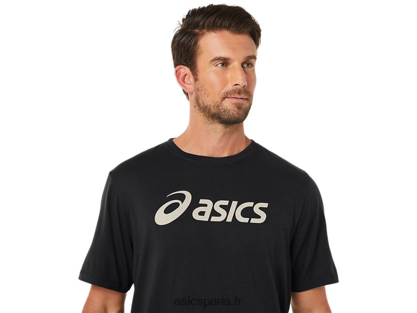 Hommes Asics t-shirt à logo à manches courtes xg BXL8B211 performance noir