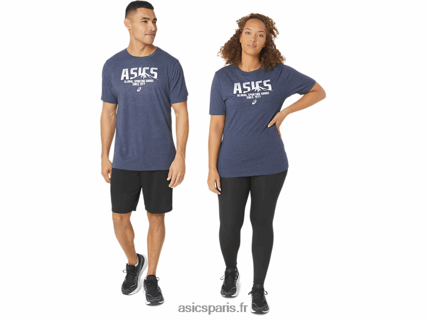 Hommes Asics tee 1977 mtn BXL8B22036 bruyère caban