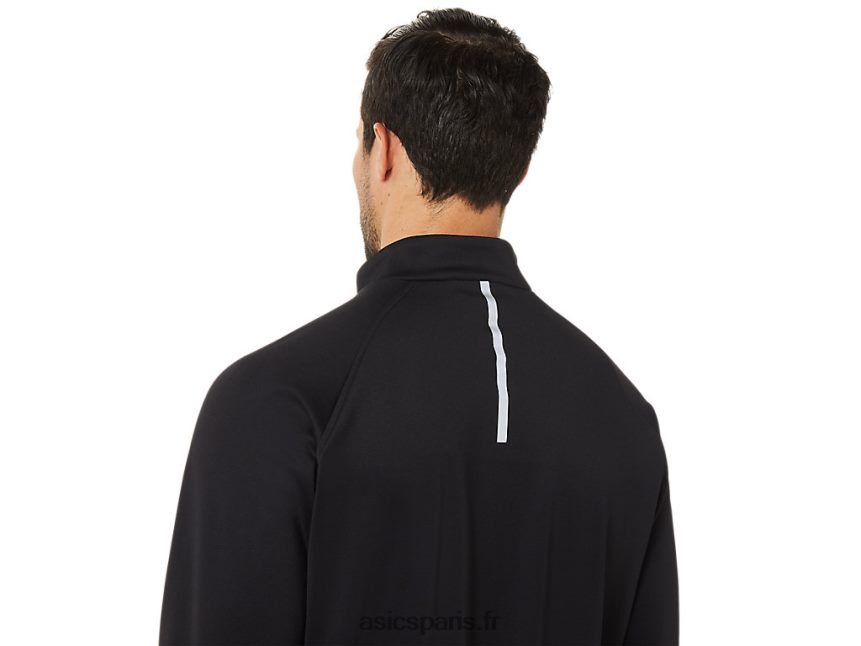 Hommes Asics thermopolis hiver 1/2 zip BXL8B21708 performance noir