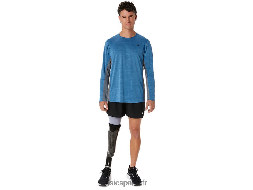 Hommes Asics train sana manches longues BXL8B2604 azur/métropole