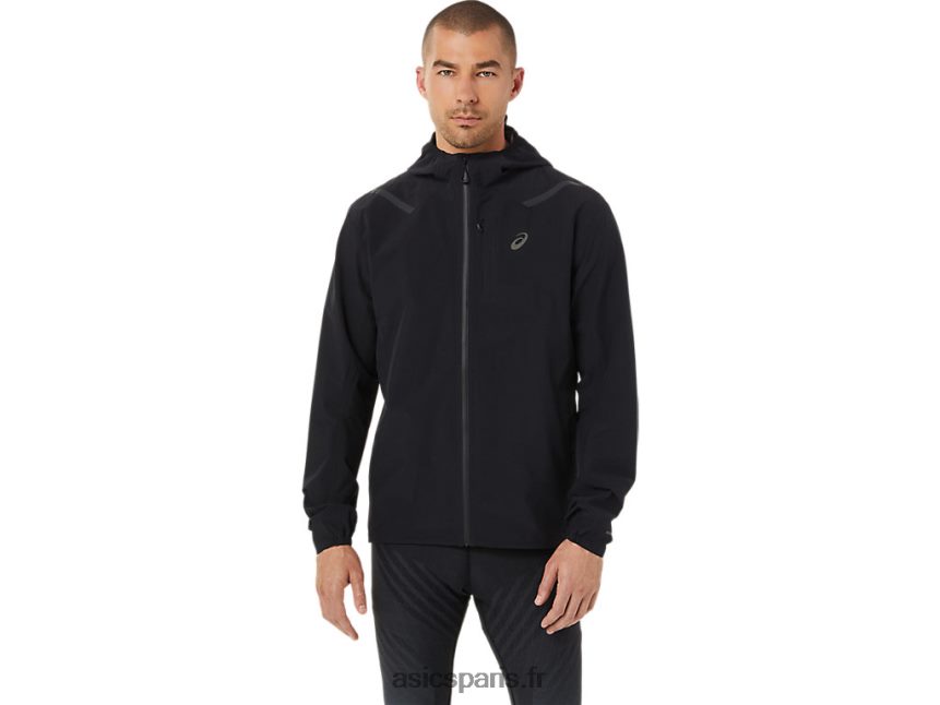 Hommes Asics accélérer la veste imperméable 2.0 BXL8B21353 performance noir