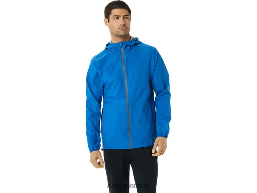 Hommes Asics veste imperméable BXL8B21388 lecteur de lac