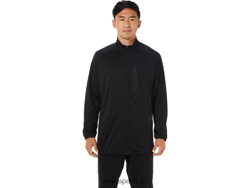 Hommes Asics veste jacquard actibreeze BXL8B21516 performance noir
