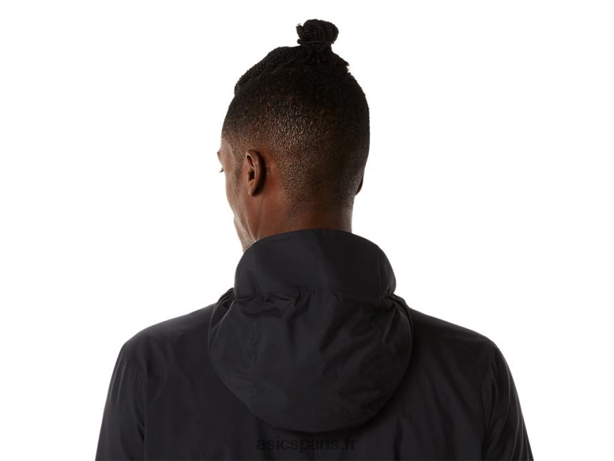 Hommes Asics veste lite-show BXL8B2832 performance noir/pin velours