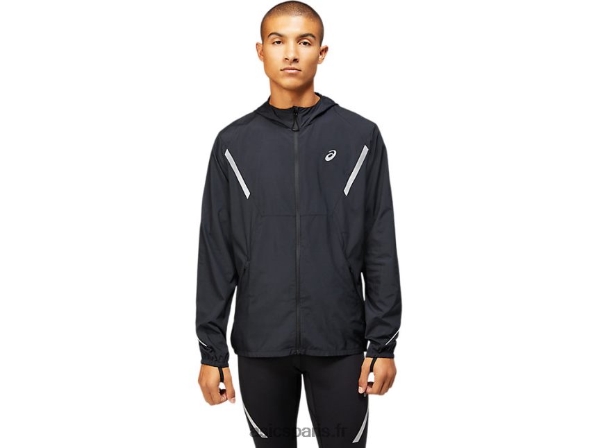 Hommes Asics veste lite-show unie BXL8B21670 performance noir
