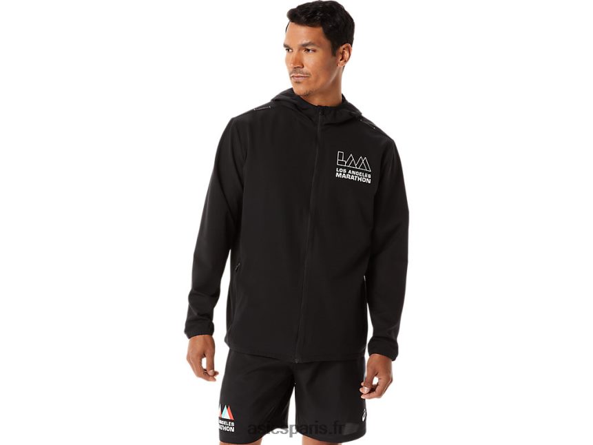 Hommes Asics veste prêt-à-porter lam BXL8B21345 performance noir