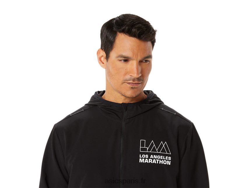 Hommes Asics veste prêt-à-porter lam BXL8B21345 performance noir