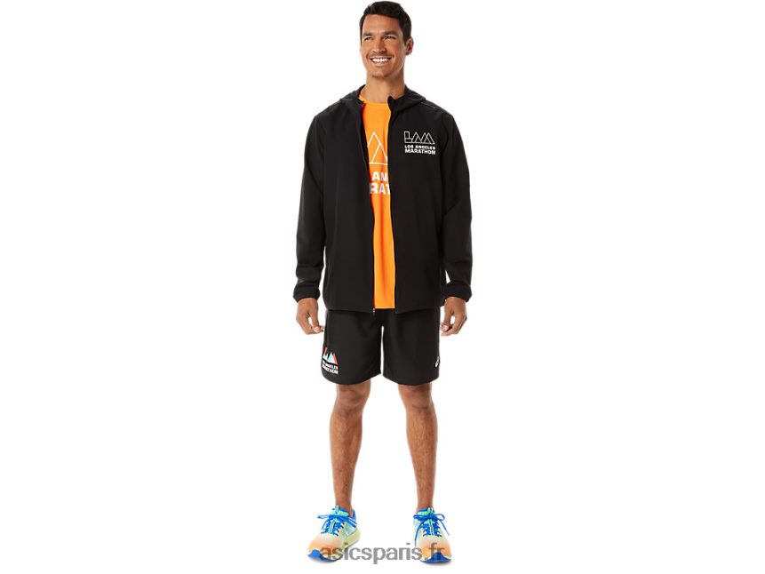 Hommes Asics veste prêt-à-porter lam BXL8B21345 performance noir