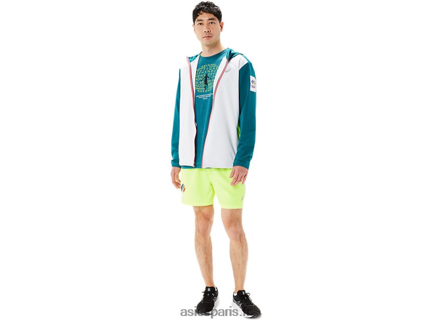 Hommes Asics veste ready-set color block wch BXL8B21279 multi